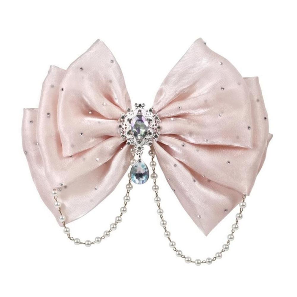 Pearl Hair Clips Princess Hairpins New Hair Ribbon Children Gifts
