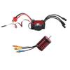 Бесколлекторный двигатель GTSKYTENRC 2435 4500KV 25A Водонепроницаемый регулятор скорости для радиоуправляемых автомобилей масштаба 1/16 1/18