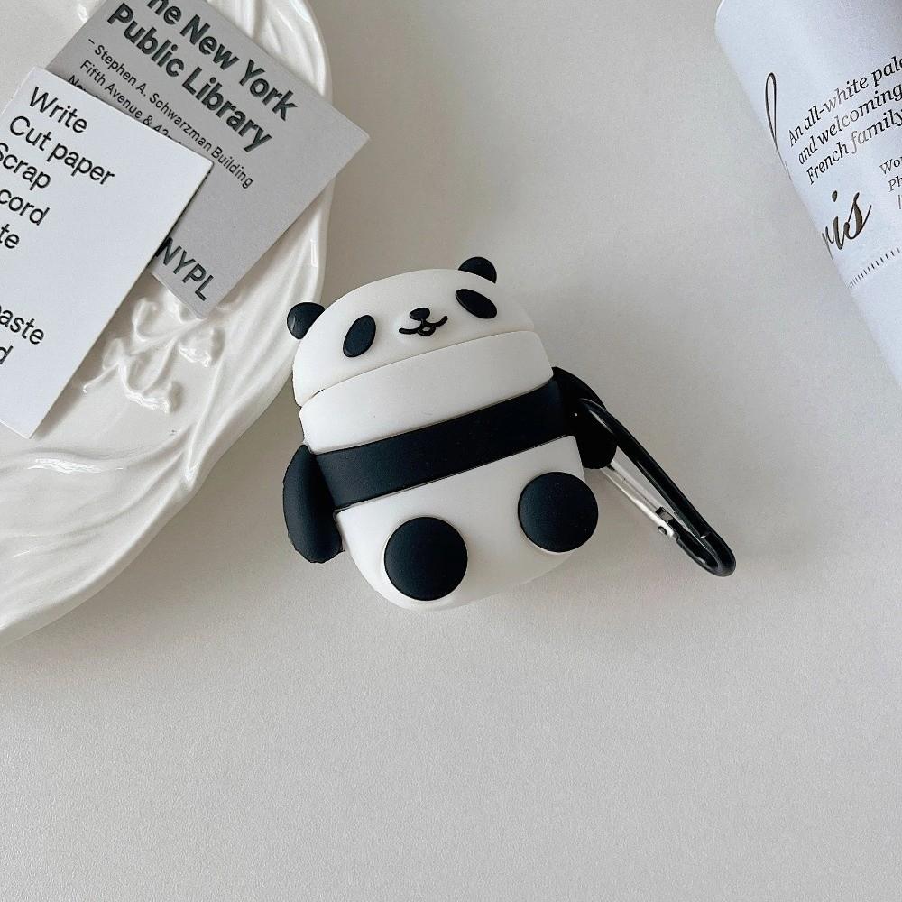 Lazy Cartoon Panda Headphone Protective Cover for AirPods Pro 3/Pro 2/Pro/4/3/2/1
