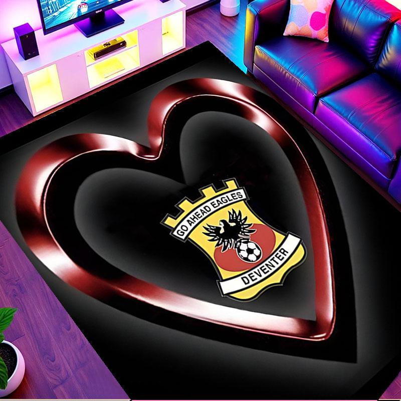 Коврик с принтом Go Ahead Eagles, Моющийся напольный ковер, Для прихожей, Общежития, Прачечной, Офиса, Кабинета, Декор дома, Подарок на день рождения, Рождество