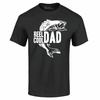 Reel Cool Dad T-shirt Fish Fishing Fishermen Camping Father's Day Gift Tee Shirt