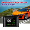 P10/P10-PRO Автомобильный проекционный дисплей OBD2 Умная цифровая приборная панель Проекционный дисплей Расход топлива OBD Компьютер для вождения Датчик температуры