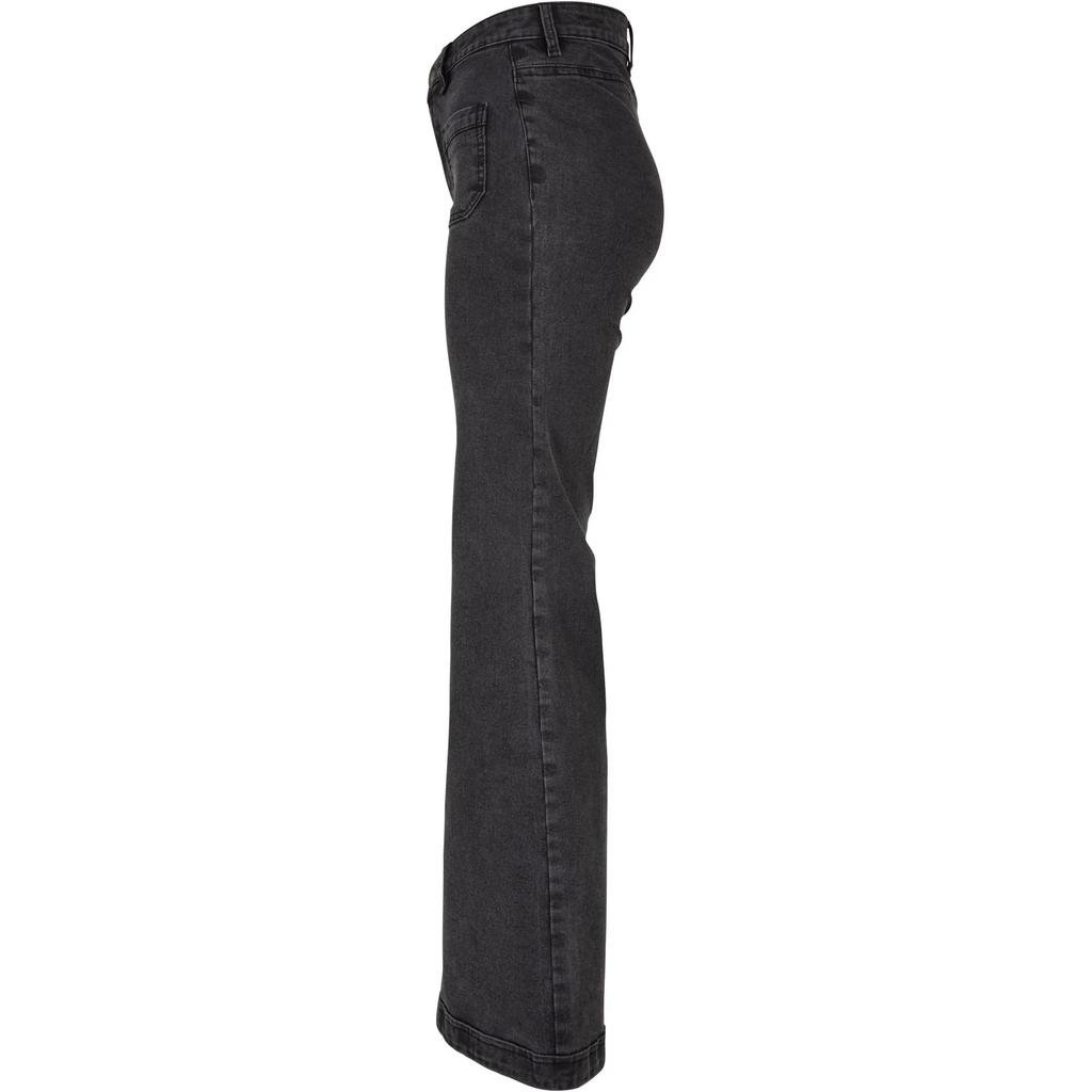 Женские джинсы клеш винтажного денима Urban Classics