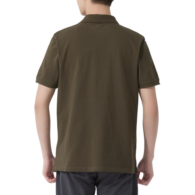 Timberland SS25 Polo Shirt Men's Dark Olive Green A24H2-AR5