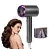 5558hair Dryer With Diffuser, 1600w Ionic Hair Dryer, Professional Portable Hair Dryer And Accessories For Women With Curly Hai