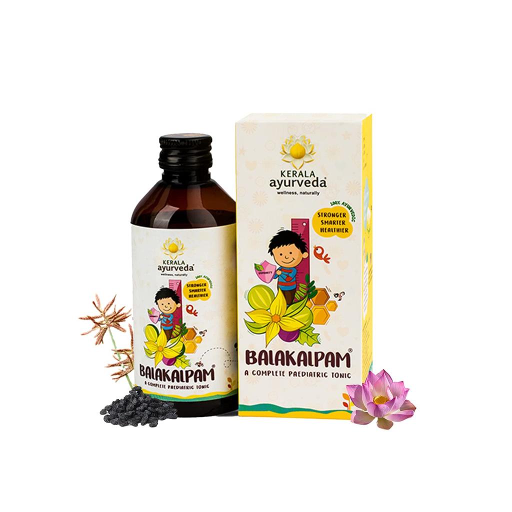 Kerala Ayurveda Балакалпам 200 мл Аюрведический Тоник Для Детей Иммунитет Пищеварение Укрепитель