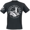 Heaven Shall Burn Sea Shepherd Tee, Melodic Death Metal T-Shirt with Whale Lighthouse Print & Lyrics, Band Fan Merch
