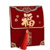 Polyester Spring Festival Red Envelope Traditional God of Wealth Red Pocket  Wedding