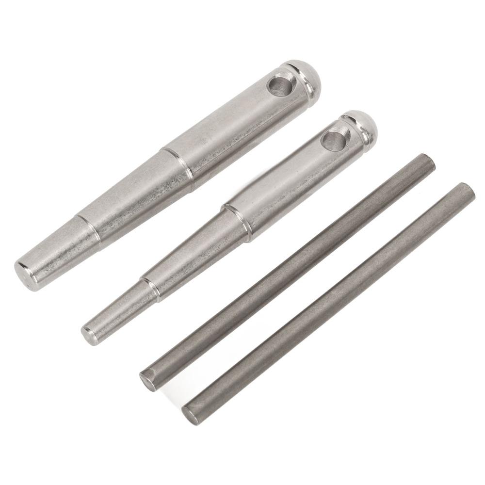 2PCS With Handle Tap Wrench Metal Material Wind Instrument Repair Tool For Trumpet