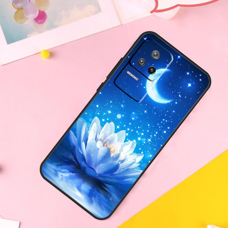 Летний чехол с лотосом для Xiaomi 14 Ultra 13 11T 12T 13T Pro 12 Lite POCO X6 Pro M6 X3 X4 X5 M5s F3 F5