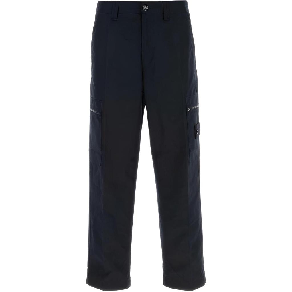 STONE ISLAND Mid Rise Compass Badge Wide Leg Trousers 8015319F1-V0020