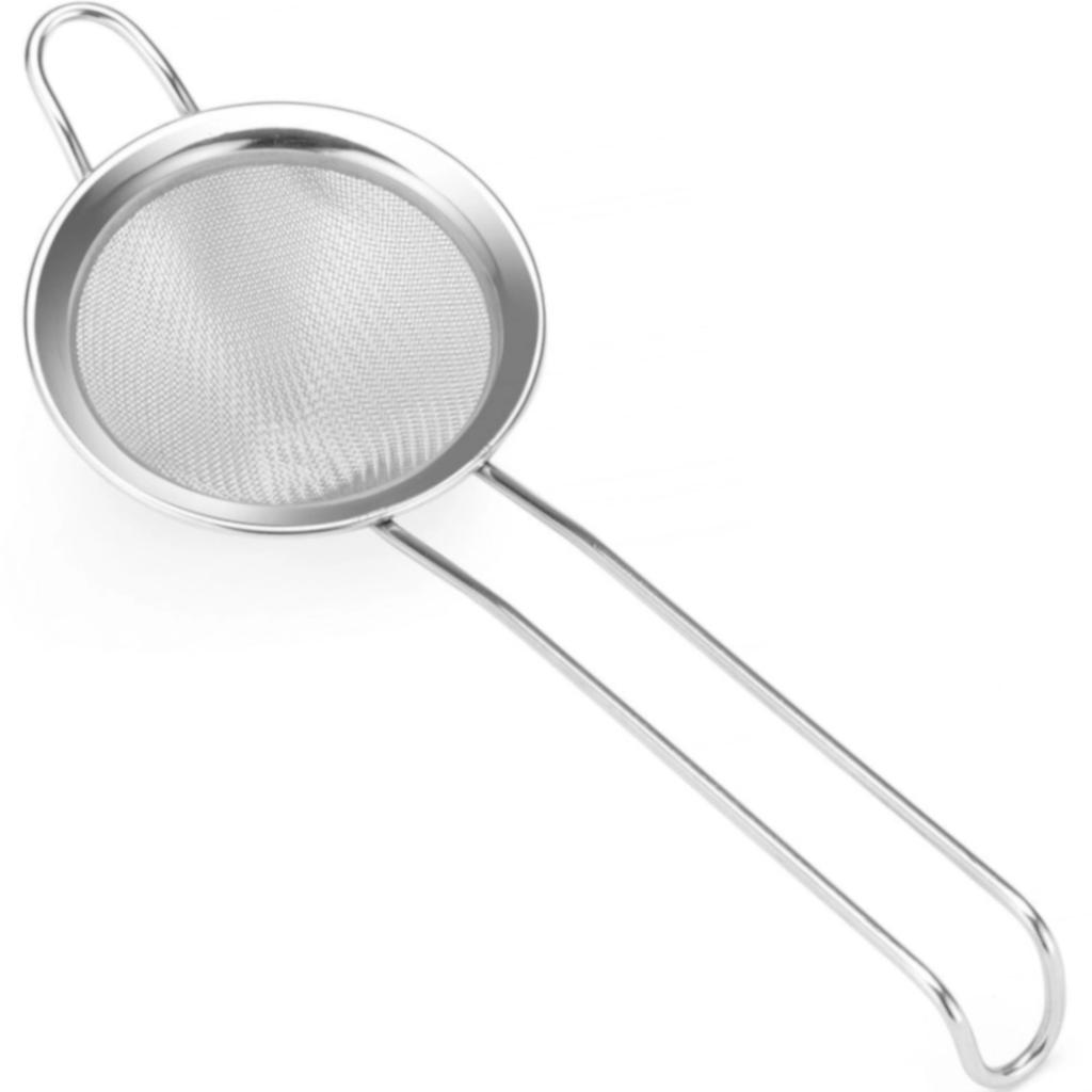 Conical steel bar strainer, diameter 75 mm