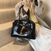 Европейские и американские ретро сумки большой вместимости женские сумки модные повседневные сумки-тоут трендовые сумки через плечо