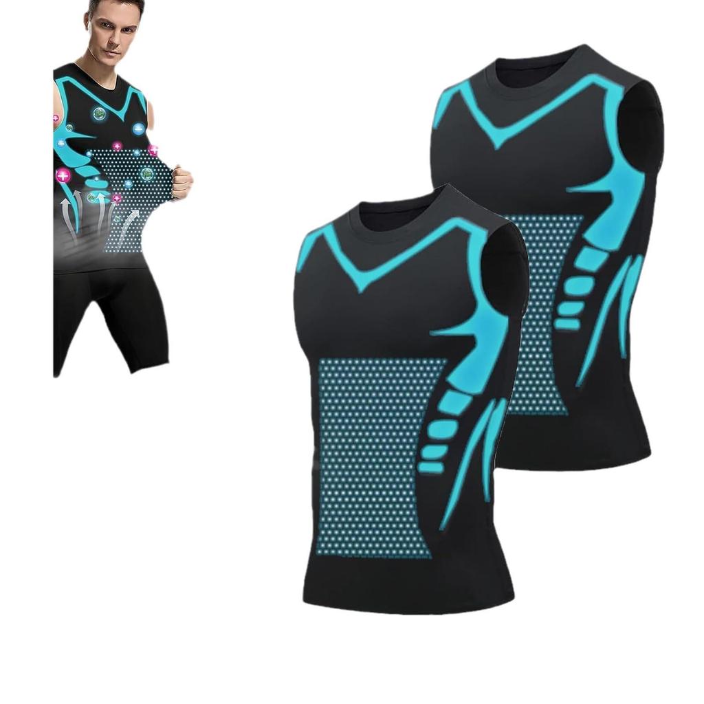 Мужская быстросохнущая эластичная спортивная майка - Дышащая, Влагоотводящая для бега на открытом воздухе и фитнеса