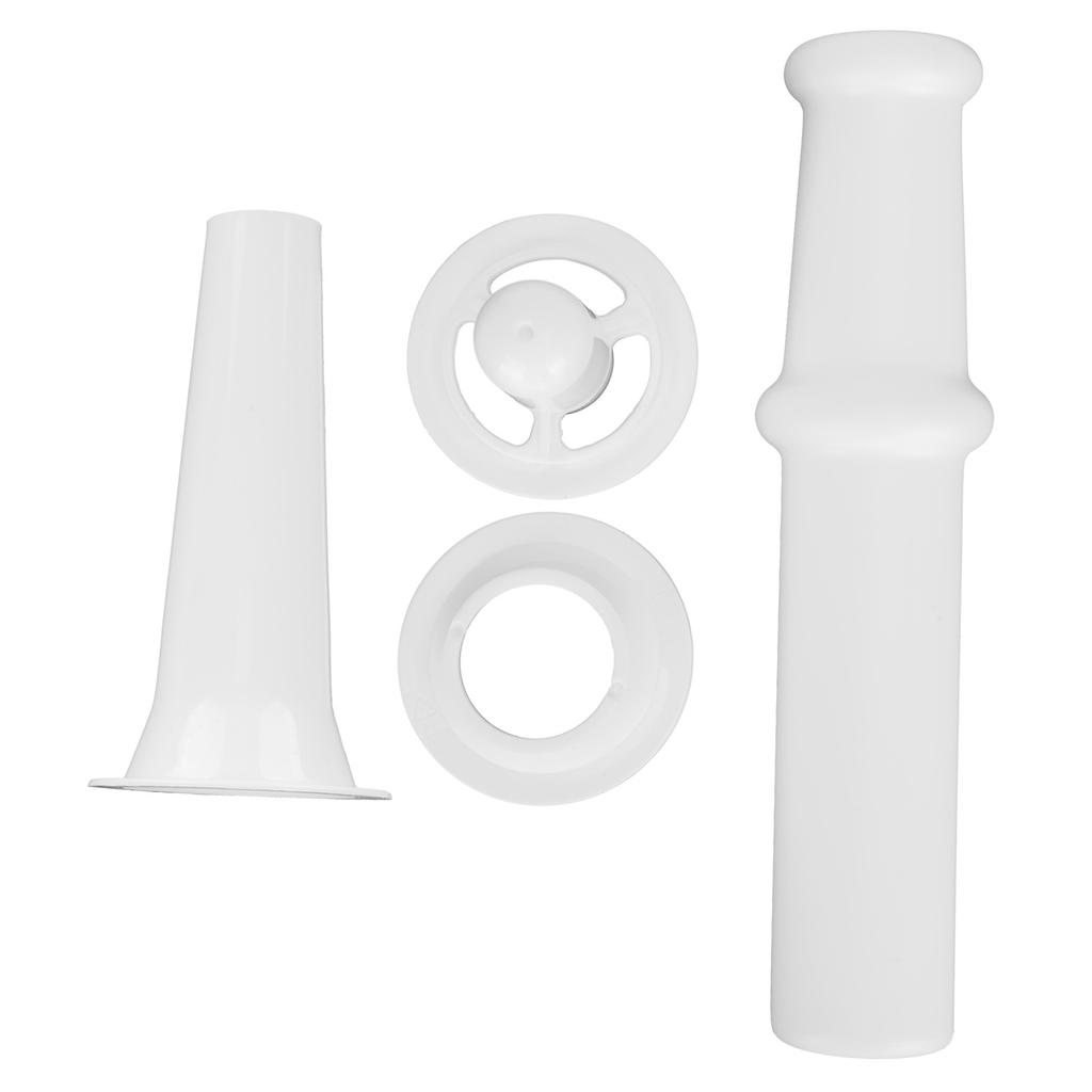 Universal Food Pusher Sausage Filler Nozzle Kubbe Attachment Kit for 5# Meat Grinder