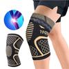 1Pcs Copper Nylon Protective Knee Brace Support Compression Sleeves for Men Women Running Fitness Elastic Wrap Brace Knee Pad