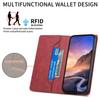 Для Xiaomi Poco X7 Pro 5G/Redmi Turbo 4 5G Чехол-кошелек с RFID-блокировкой из искусственной кожи Чехол для телефона