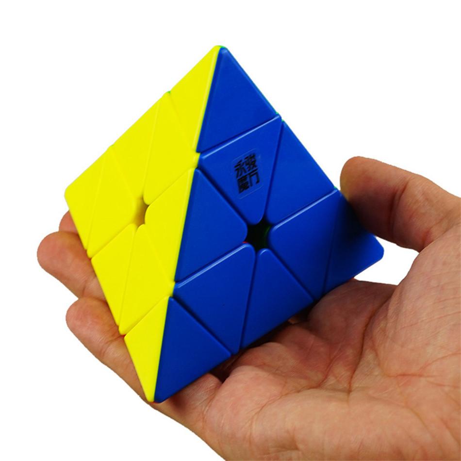 Yulong Pyramid 2M Jinzita Magnetic 3X3 Magic Cube Puzzle Professional Triangle Speed Развивающие игрушки
