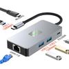 Многоэкранная USB-C док-станция 11-в-1 4K60Hz для ноутбуков