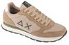 SUN68 Tom Solid, Mens Beige Sneakers