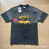 Mens Womens Loose Fit Streetwear Cotton Tee With Creative Graphic Print Casual Short Sleeve T-Shirt