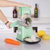 6-in-1 Rotary Vegetable Cutter Handheld Food Chopper with Stainless Steel