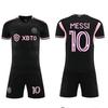 23-24 Miami Away No. 10 Club Autumn Clothes Football Jersey Children'S Adult Jersey Size 14-2Xl