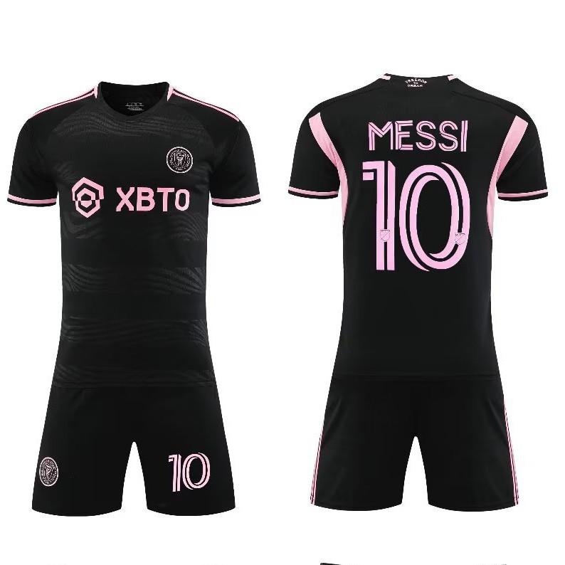 23-24 Miami Away No. 10 Club Autumn Clothes Football Jersey Children'S Adult Jersey Size 14-2Xl