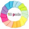 (18 Pack) Pop Up Sticky Notes Refill,3x3 in Popup Notepads,Accordion Stickies Super Sticking Power,Office School Memo Note Pads Bright Colors,Post on