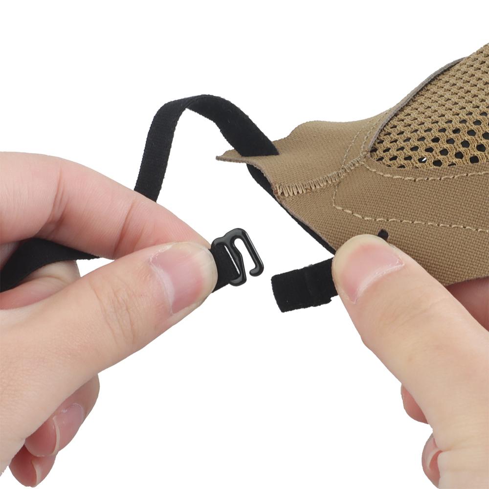 Outdoor sports mask with breathable mesh and soft silicone inner layer ventilation mask