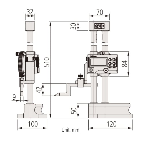 Mitutoyo Digimatic Height Gauge (192-663-10) HDM30AX
