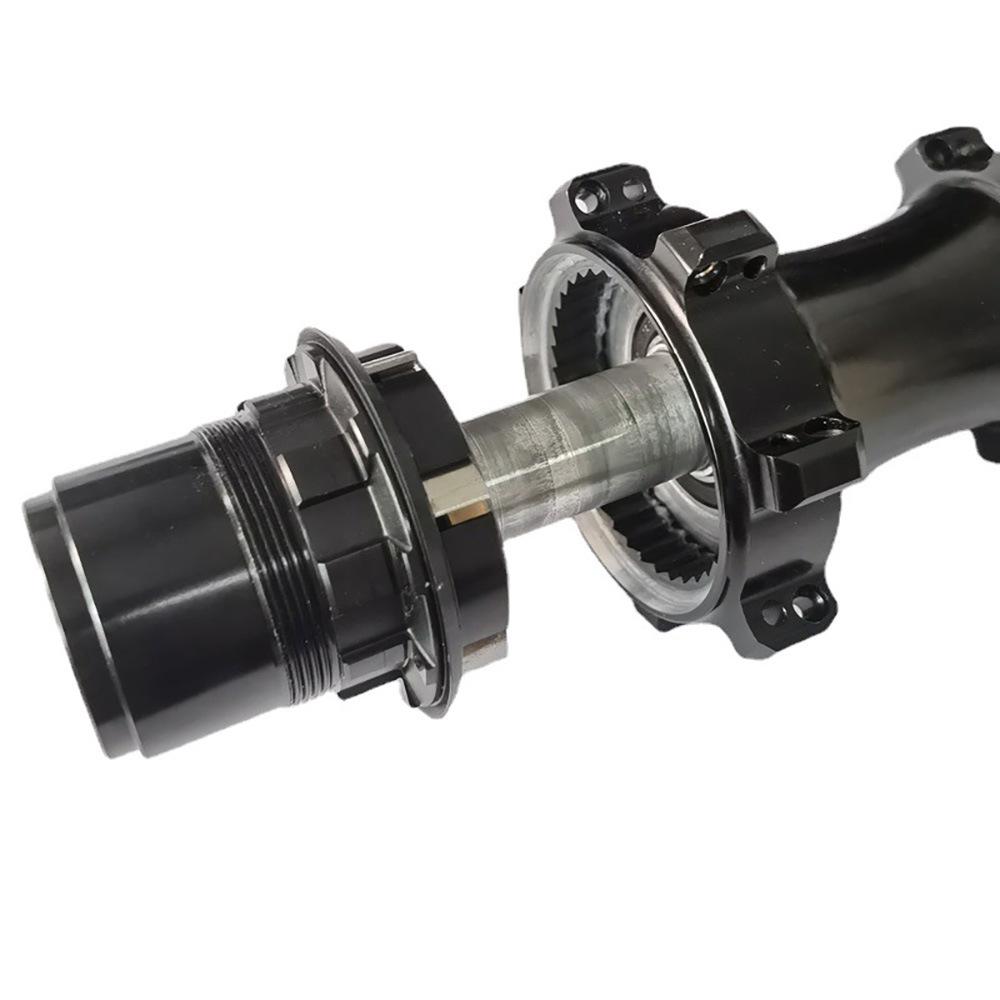Bicycle Hub Body for 11/12 Speed XD/XDR Freehub, 6 Pawls with Spring Clips, 12mm Thru Axle, NBK Bearings