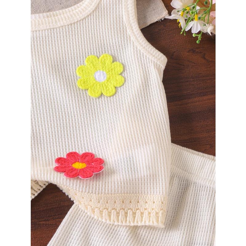 4-7 лет Детская одежда для малышей, детский брючный костюм, спортивный костюм с шортами для девочек, костюм для отдыха из двух частей без рукавов и шорт