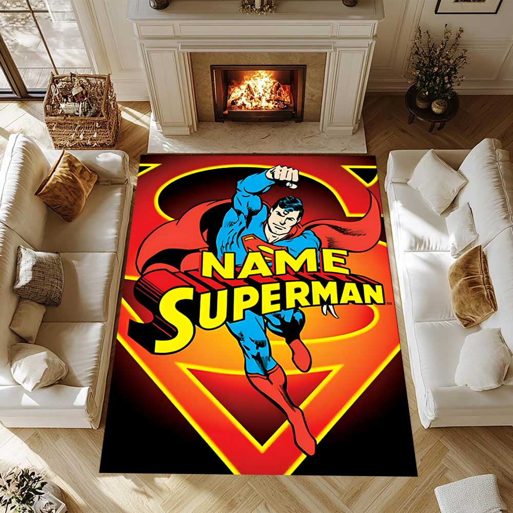 Warner Bros. Works (43) Customize your name rug, office chair cushion, home bedroom living room gift.