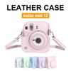 [Film Lab] Instax Mini 12 PU Leather Camera Case Soft Protective Case with Strap CAA14