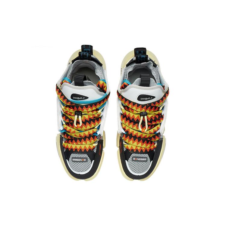 Повседневная обувь Li Ning Женская Низкая Акулий Серый/Стандартный Белый AGWR020-1