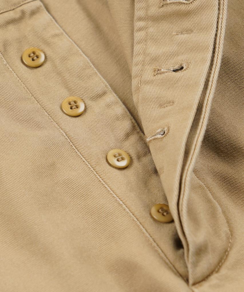 Брюки-чинос 'Washed Officer' от FRIZMWORKS _ Бежевые