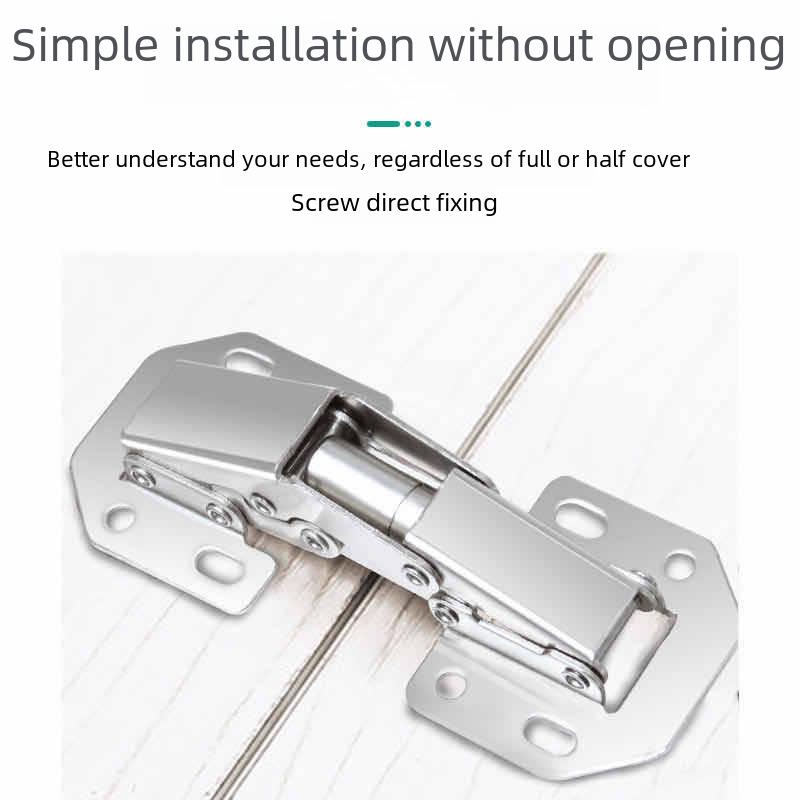 Петля для шкафа с накладным монтажом 3/4 дюйма с буфером