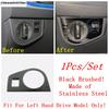 Head Light Lamp Switch Button Decor Frame Cover Trim ABS / Stainless Steel Interior Accessories For VW Volkswagen Polo -