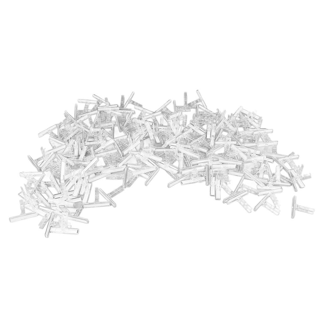 Terminal Marking Clamp PA66 35mm DIN Rail Mounted Transparent Terminal Strip Marking Holder