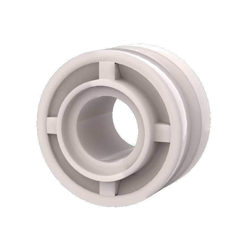 Non-Toxic 50Pcs Moc Parts 42610 Wheel 11 X 8 With Center Groove Compatible Bricks Diy Building Blocks Particle Kid Puzzle Brain Toy Gift