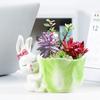 Cute Rabbit Flower Pot Ceramic Succulent Pot Planter Home Decor Indoor Decoration Desktop Ornaments Bonsai Plant Pot