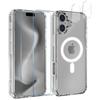 Чехол для iPhone 16 и 2 Закаленных стекла для экрана и 2 Защиты для камеры - Встроенный магнитный круг Phonillico®