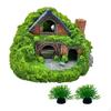 Aquarium Decor House Cave Hole Shelter, Accessories for Betta, Creative, Fish Tank Hut,
