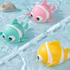 1/3pcs Baby Play Water Toy Clown Fish Summer Bathroom Children's On Chain Bath Toy Indoor Outdoor Toy Gift