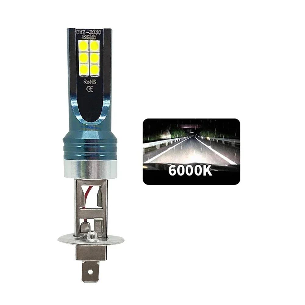 1/2 шт. 12 В H4 H7 светодиодная фара H11 H8 H9 H1 H3 автомобильная противотуманная фара светодиодная лампа 9005 9006 Hb3 Hb4 автоматические ходовые огни 12000 лм 6000 К