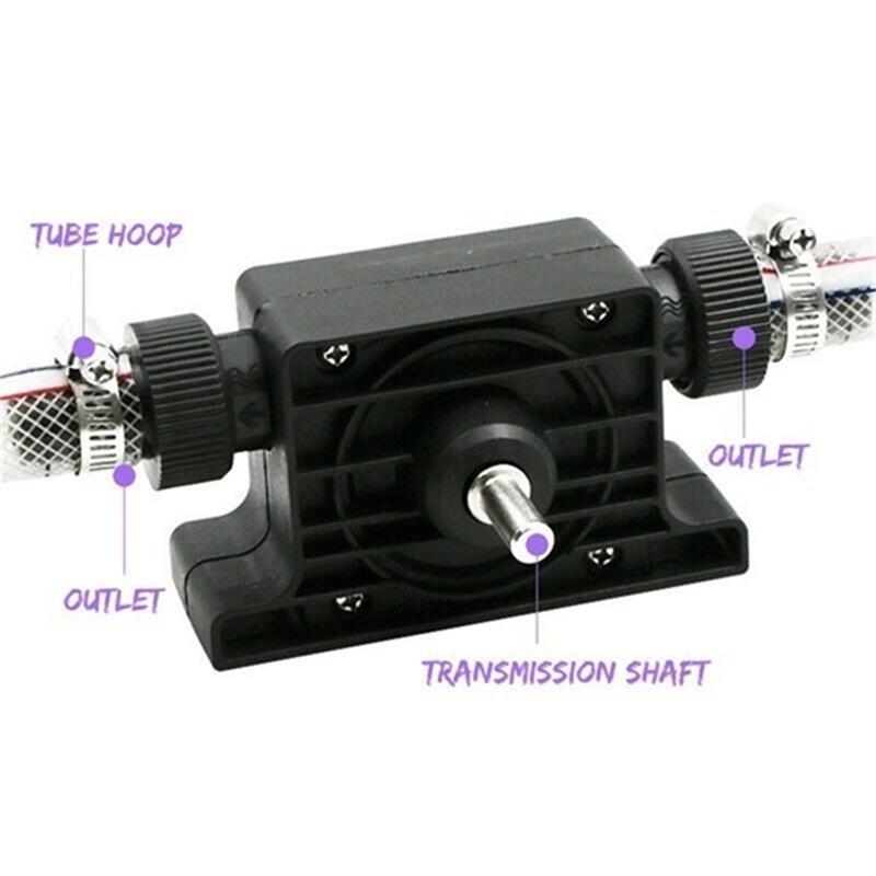 Ручной электрический сверлильный насос Delysia King, Миниатюрный самовсасывающий насос, Маленький бытовой водяной насос, Насос с приводом от ручной дрели, Дизельный насос