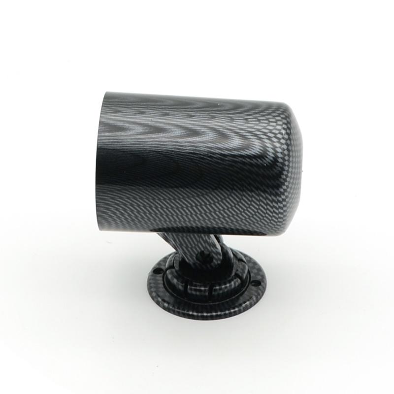 DRAGON GAUGE Universal 2inch 52mm Car Auto Single Gauge Holder Pod Black and Carbon