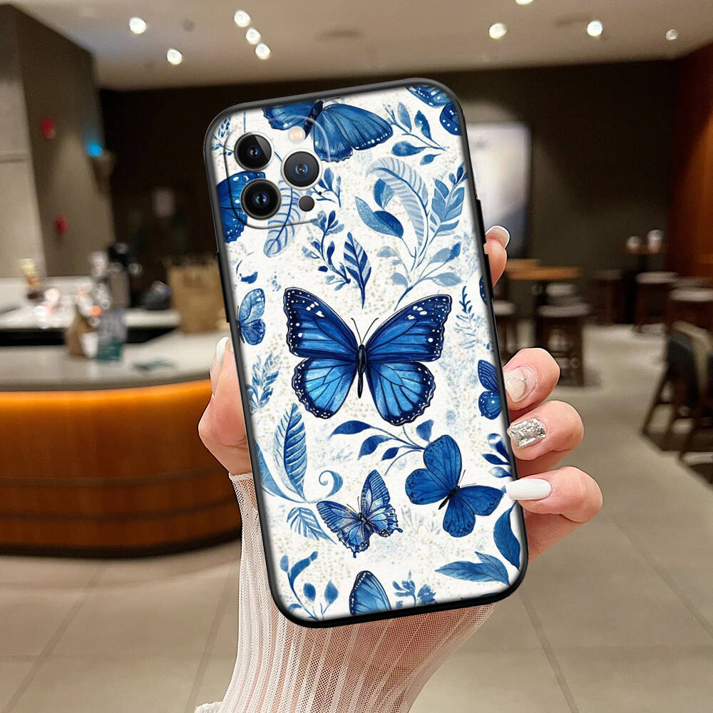 Colorful Butterfly Phone Case for Xiaomi Poco C40 C51 C50 C55 C65 C71 C75 C85 F8 F7 F6 F5 F3 F2 X7 X6 X4 X3 M7 M6 M5 M4 M3 M2 Pro