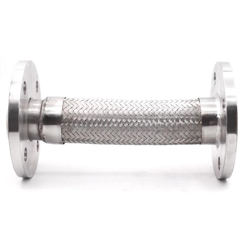 PTFE-Lined Explosion-Proof Flanged Metal Hose for Oil Transport